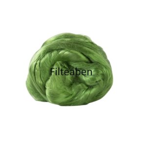 Morb�rsilke Lys Gr�n 10 gr.