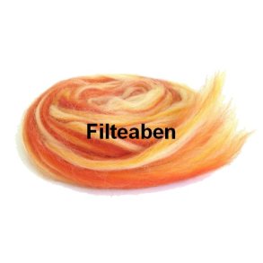 Merinould Orange Meleret 100 gr. 25 my