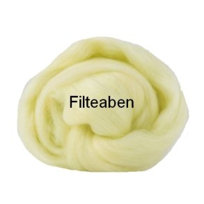 Pastel Gul Ensfarvet 70 % Uld / 30 % Silke 25 gr. 