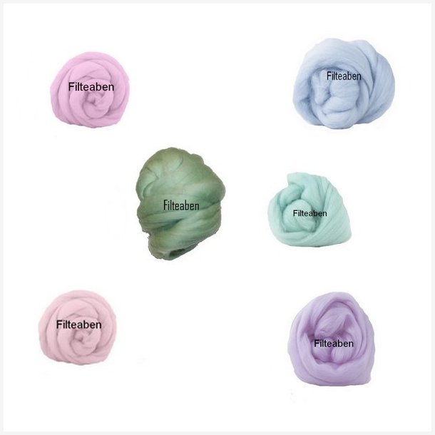 Pastel ca. 150 gr. Merinould