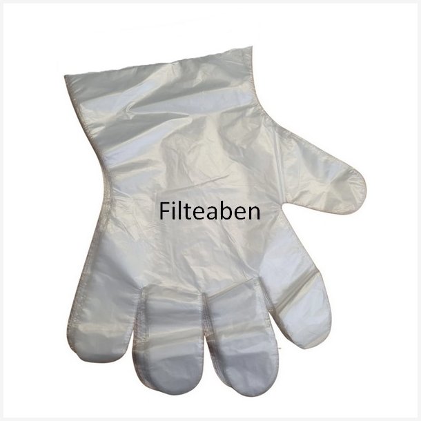 Plastik handsker 5 par