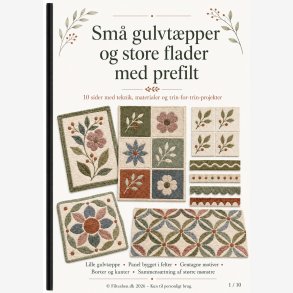 Sm� gulvt�pper og store flader med prefelt