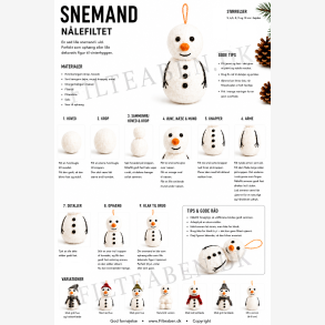 Snemand opskrift