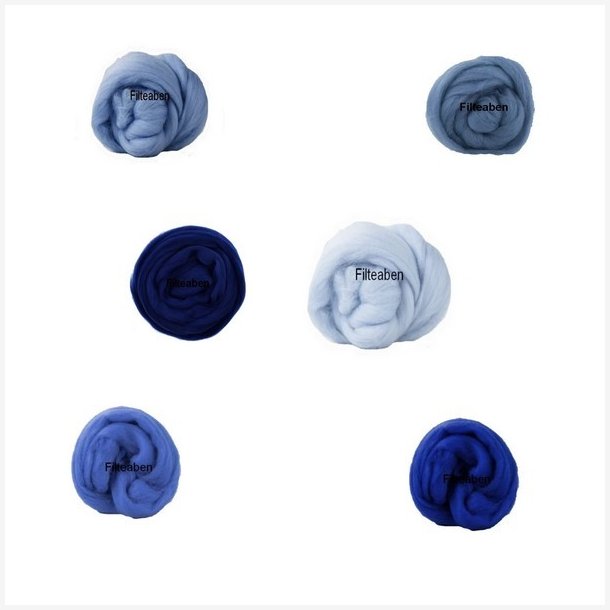 Bl� ca. 150 gr. Merinould