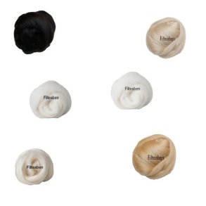 Hvid ca. 150 gr. Merinould