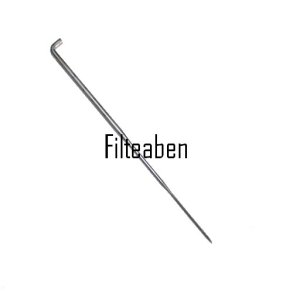 Filtn�l Grov 1 stk. r�d (36) L 7,9 cm
