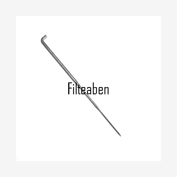 Filtnål Mellem 1 stk. gul (38) L 7,9 cm