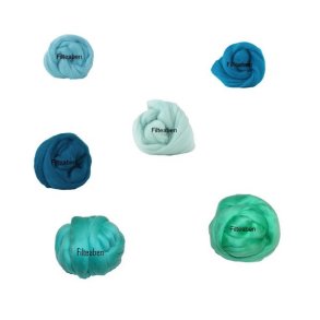 Turkis ca. 150 gr. Merinould